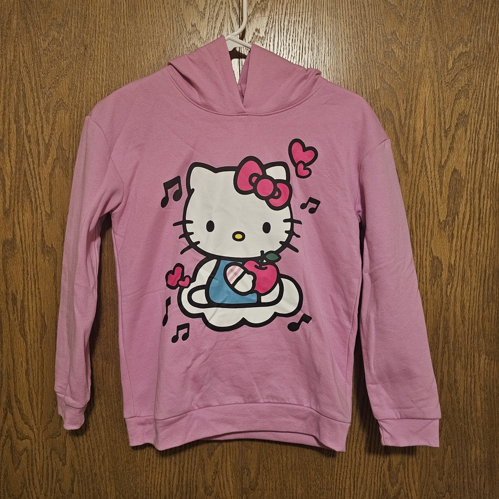 Girls Hello Kitty Pink Hoodie